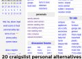 20 craigslist personal alternatives website in online